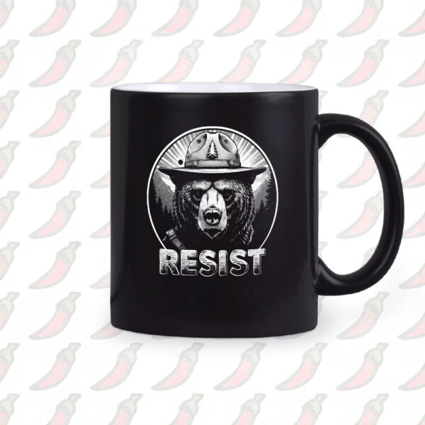 Bear National Park Protest Resist Mug, Protect Our National Parks Mug