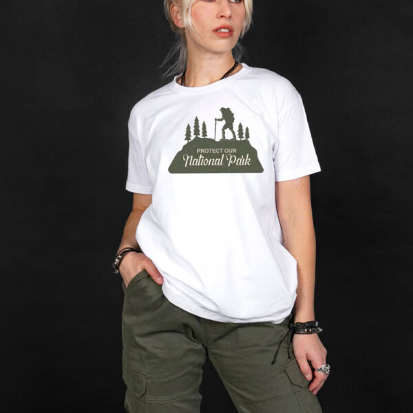 Embroidered Protect Our National Park Shirt, Forest Lover Shirt