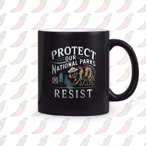 Embroidered protect National Parks Mug