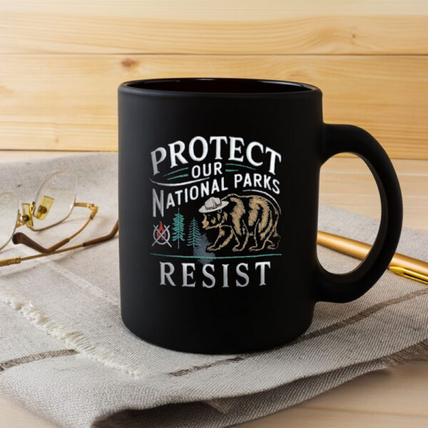 Embroidered protect National Parks Mug