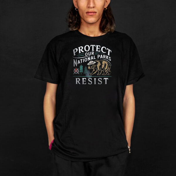 Embroidered protect National Parks Shirt