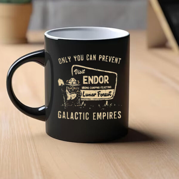 Ewok Star Wars Mug, Ewok Endor National Park Protect Our Forest Mug