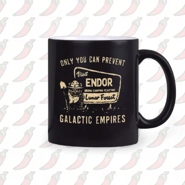 Ewok Star Wars Mug, Ewok Endor National Park Protect Our Forest Mug