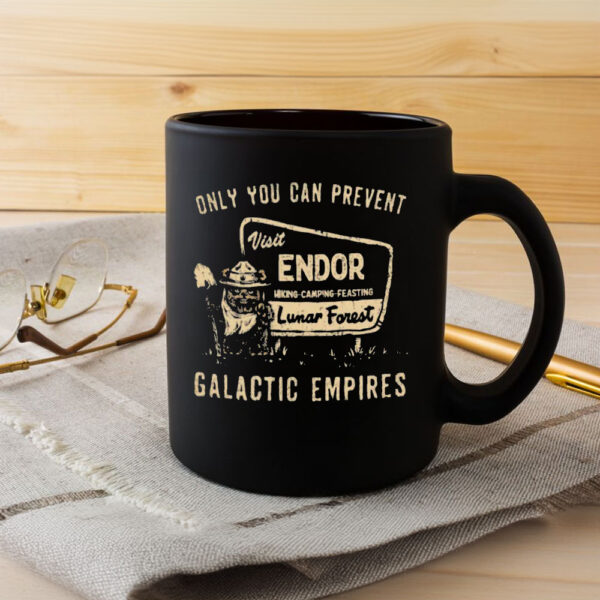 Ewok Star Wars Mug, Ewok Endor National Park Protect Our Forest Mug