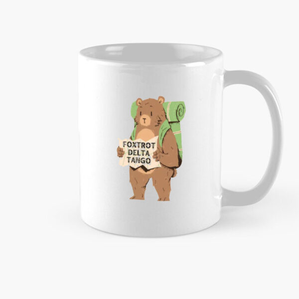 FDT Resist Bear Mug, Foxtrot Delta Tango anti Trump Mug