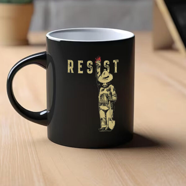 I Stand With The NPS, Smokey the Bear Resist Mug