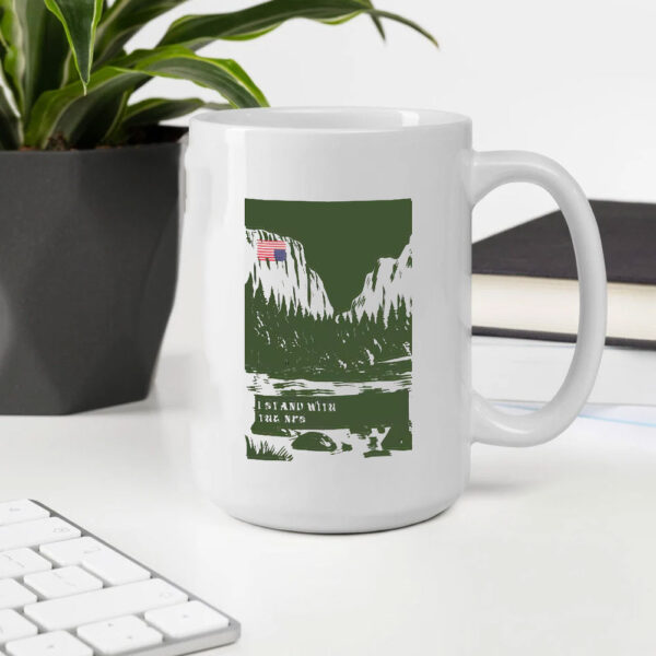 I Stand With The NPS T-Shirt, National Park Mug