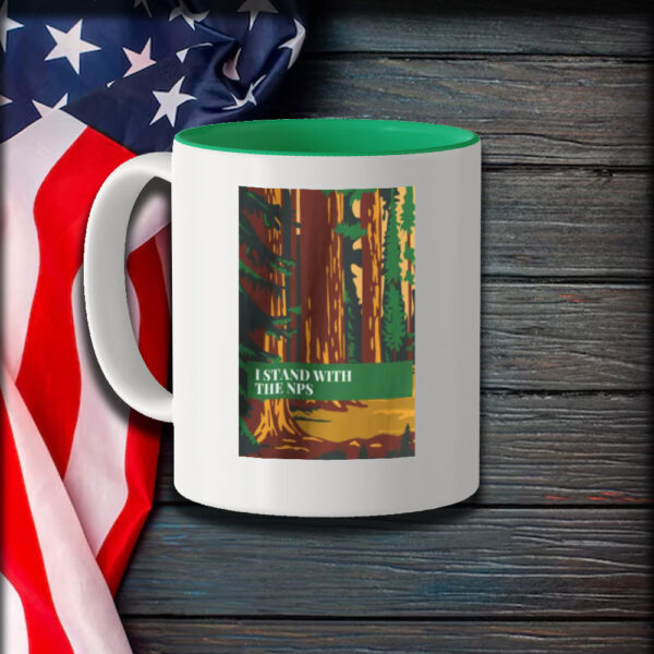 I Stand with NPS Mug, Support National Park Mug