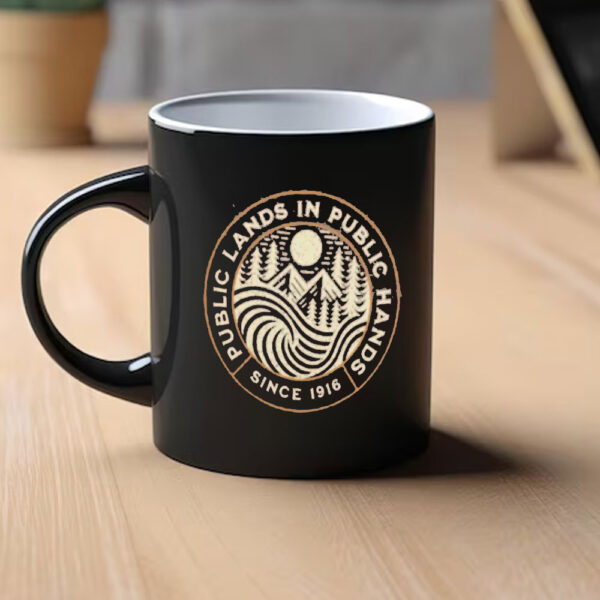 National Park Public Lands Mug, Circle Alt National Park Mug