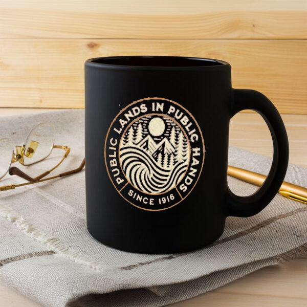 National Park Public Lands Mug, Circle Alt National Park Mug