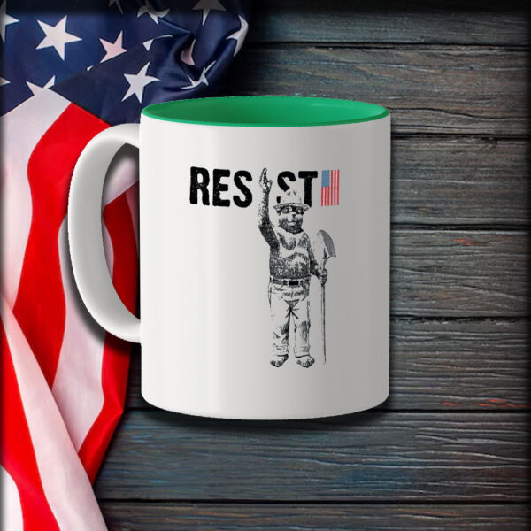 National Parks Mug, Resist Bear Mug, National Forest Mug, Anti Trump Mugs