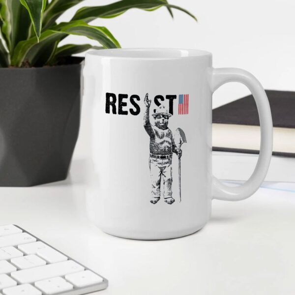 National Parks Mug, Resist Bear Mug, National Forest Mug, Anti Trump Mugs