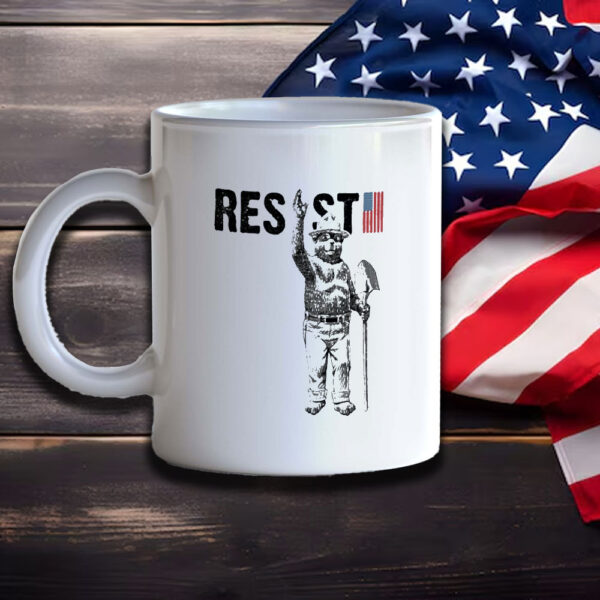 National Parks Mug, Resist Bear Mug, National Forest Mug, Anti Trump Mugs