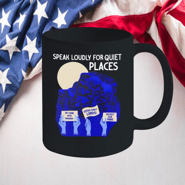 National park after dark protect our parks speak loudly for quiet places Mug