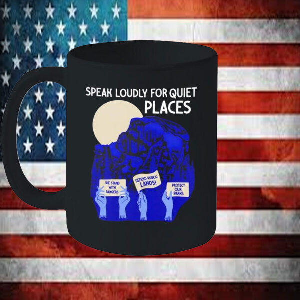 National park after dark protect our parks speak loudly for quiet places Mug