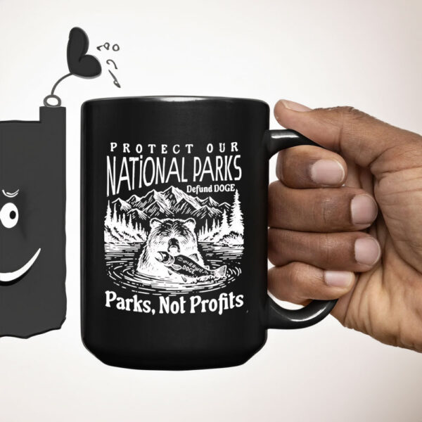 Official Protect our national parks defund doge Mug