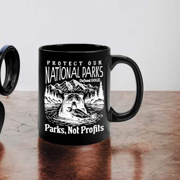 Official Protect our national parks defund doge Mug