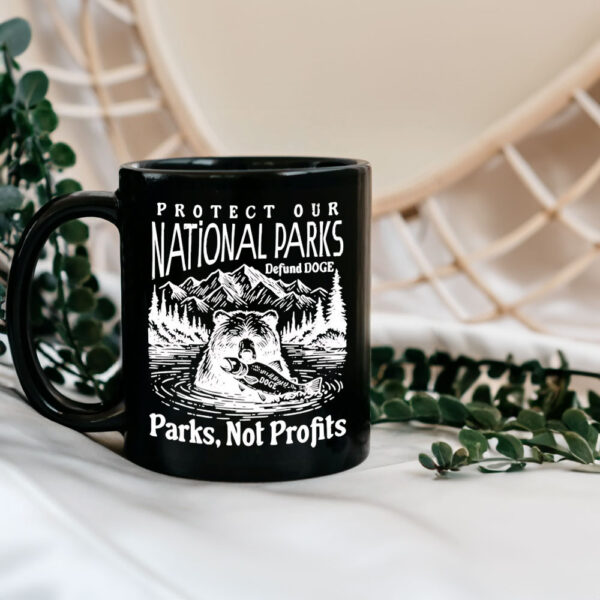 Official Protect our national parks defund doge Mug