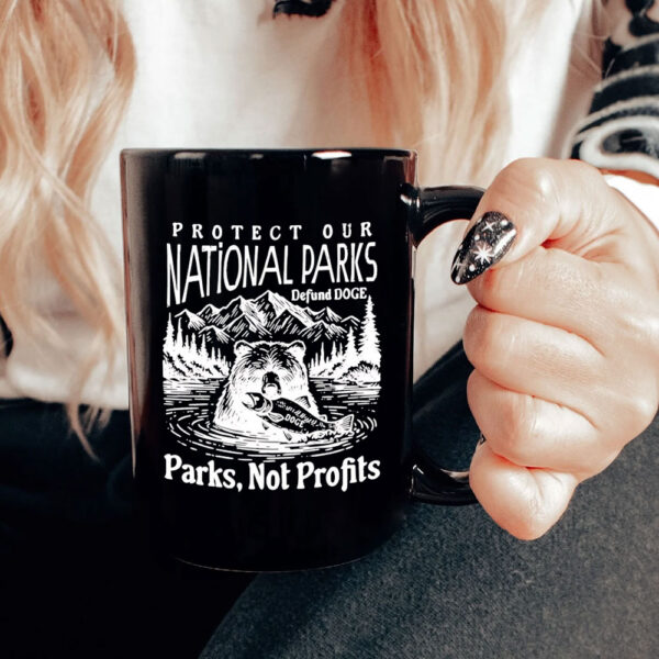 Official Protect our national parks defund doge Mug