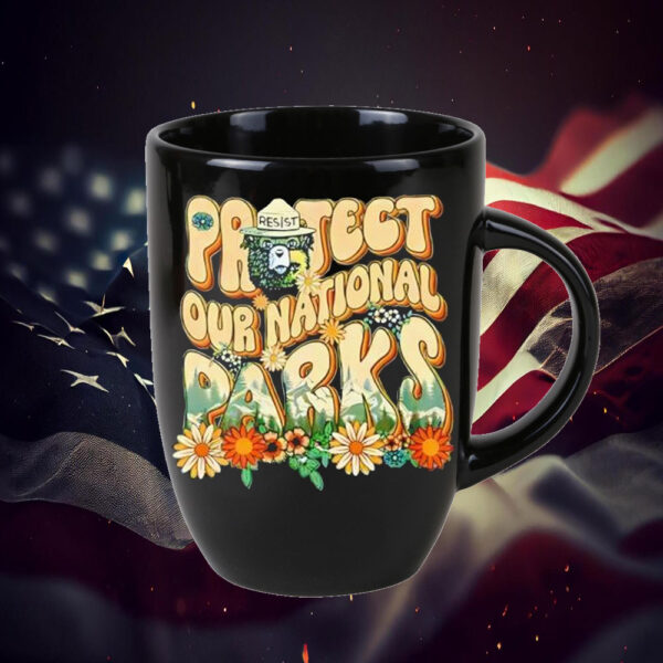 Official Resist Bear Protect Our National Parks 2025 Mug