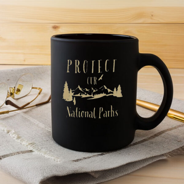 PROTECT our NATIONAL PARKS mug Vintage Style protect our parks camping Mug