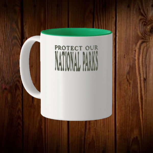 Protect National Parks Mug, Respect the Local Wildlife T Hiking Mug