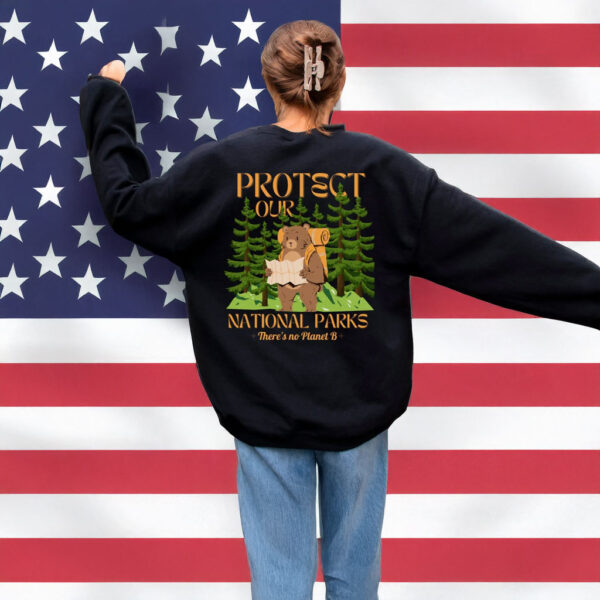 Protect Our National Parks Crew Neck Sweatshirt