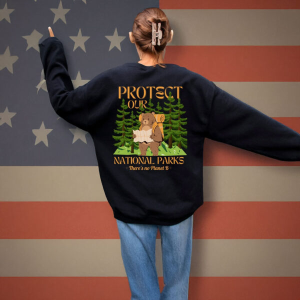 Protect Our National Parks Crew Neck Sweatshirt