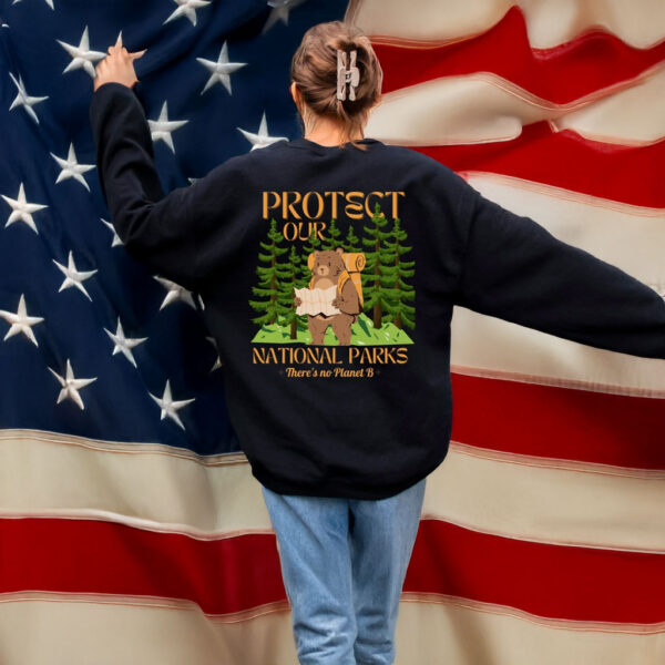 Protect Our National Parks Crew Neck Sweatshirt