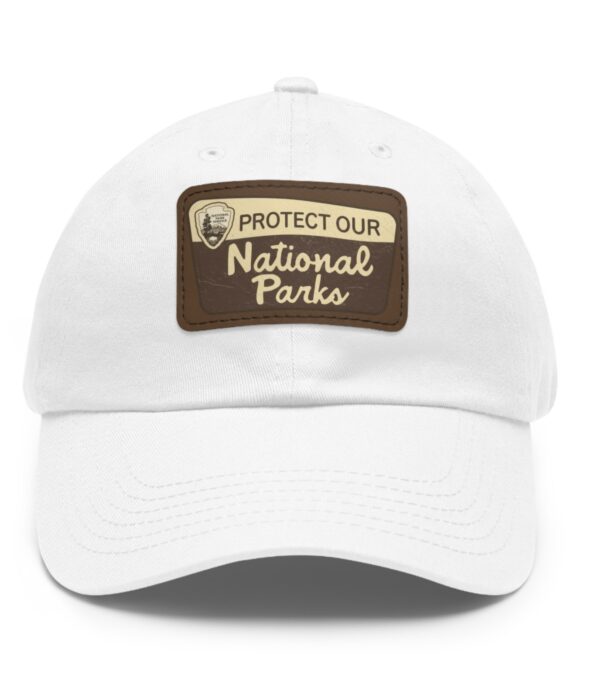 Protect Our National Parks Dad Hat with Leather Patch