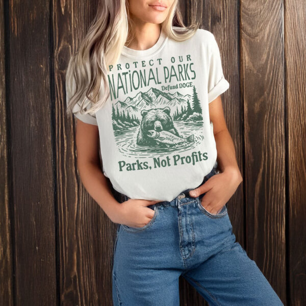 Protect Our National Parks Defund DOGE T-Shirt US