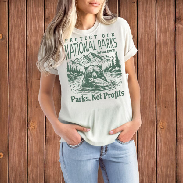 Protect Our National Parks Defund DOGE T-Shirt US