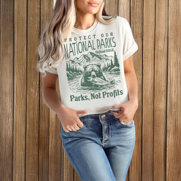 Protect Our National Parks Defund DOGE T-Shirt US