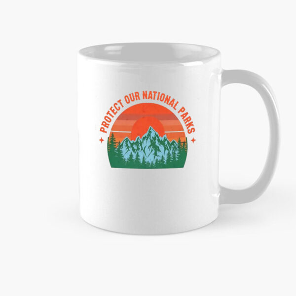 Protect Our National Parks Mug, Nature Conservation Mug