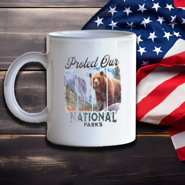 Protect Our National Parks Mug, Parks Over Profit Mug