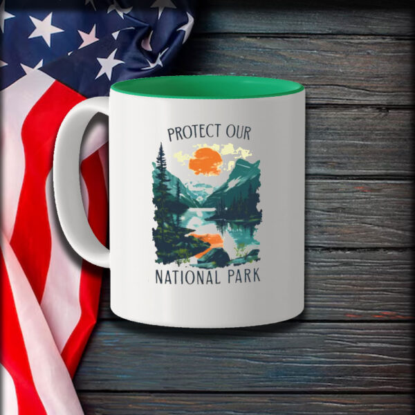 Protect Our National Parks Mug, Protect Our Parks, Public Lands Mug