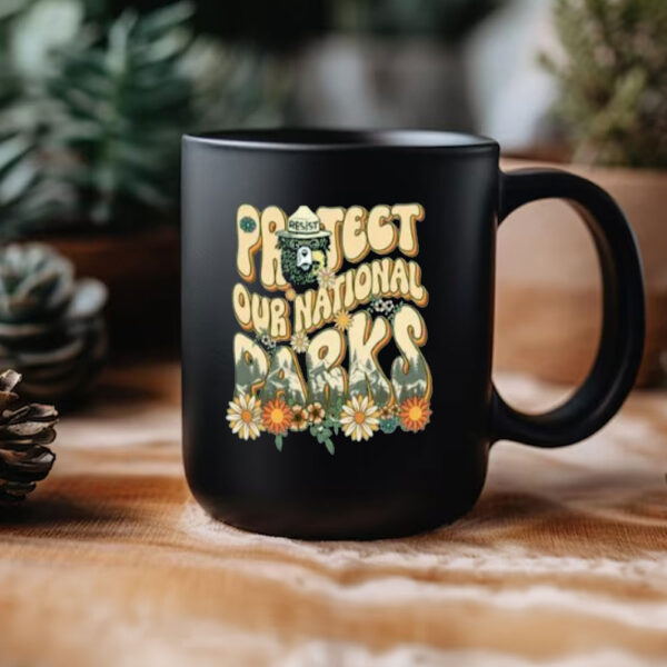 Protect Our National Parks Mug, Respect The Wildlife Mug