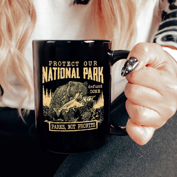 Protect Our National Parks, Parks, Not Profits Mug