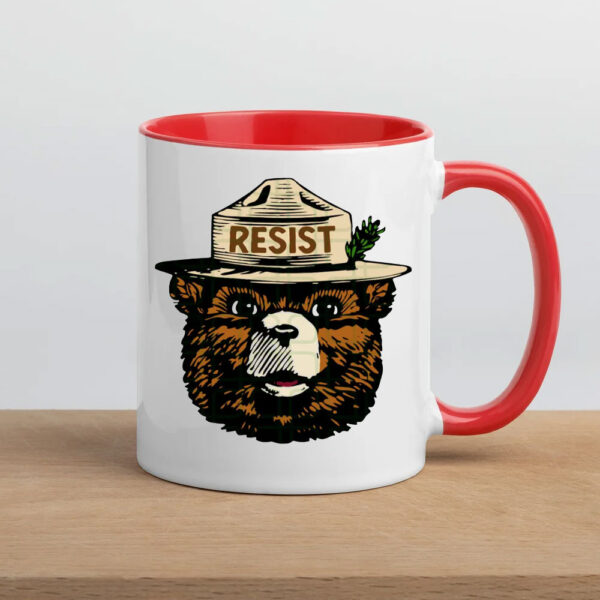 Protect Our National Parks, Smokey The Bear Resist Mug