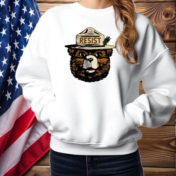 Protect Our National Parks, Smokey The Bear Resist T-Shirt