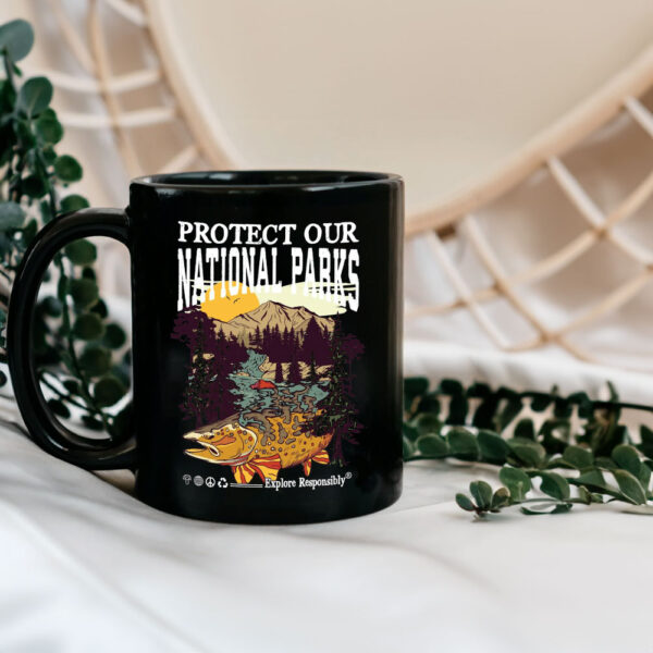 Protect Our National Parks, Wildlife Instant Nature Conservation Mug