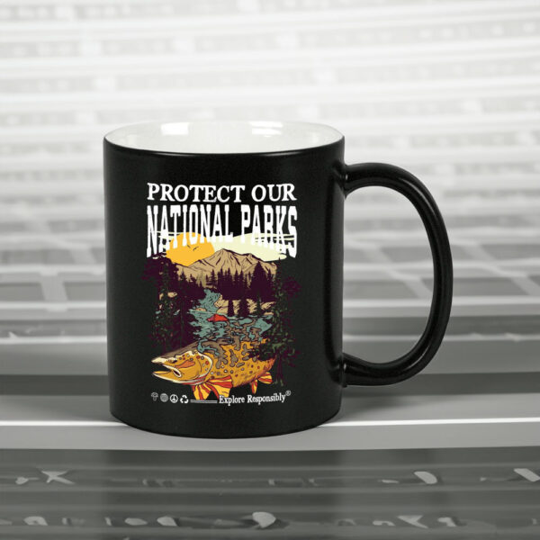 Protect Our National Parks, Wildlife Instant Nature Conservation Mug