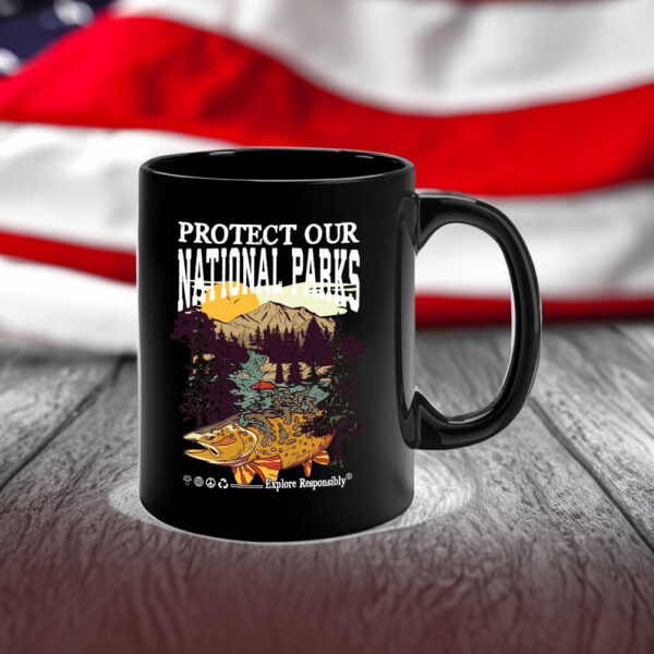 Protect Our National Parks, Wildlife Instant Nature Conservation Mug