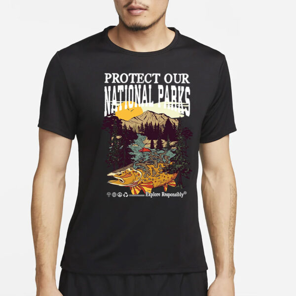 Protect Our National Parks, Wildlife Instant Nature Conservation T-Shirt