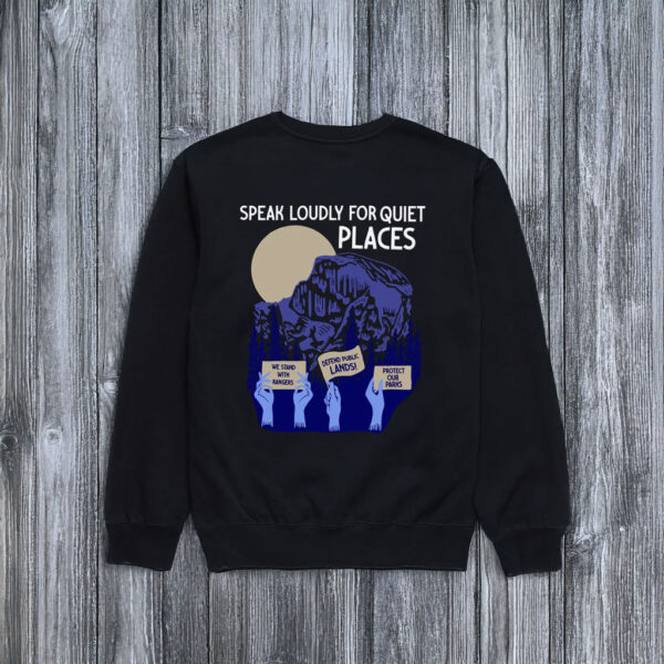 Protect Our Parks Crewneck Black