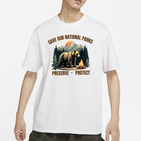 Save our National Parks T-Shirt Anti Trump