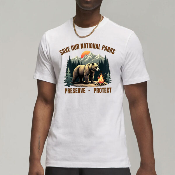 Save our National Parks T-Shirt Anti Trump