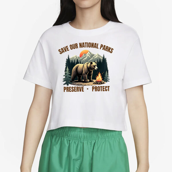 Save our National Parks T-Shirt Anti Trump