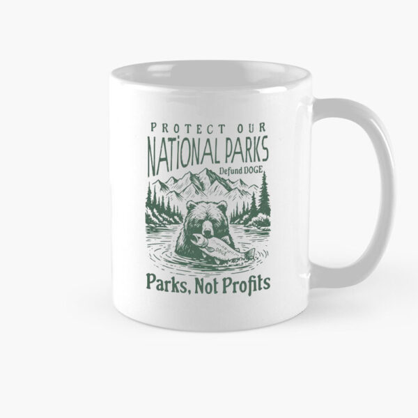 Support National Parks Mug, Subtle Anti Trump Mug, Fuck Elon Musk Mug