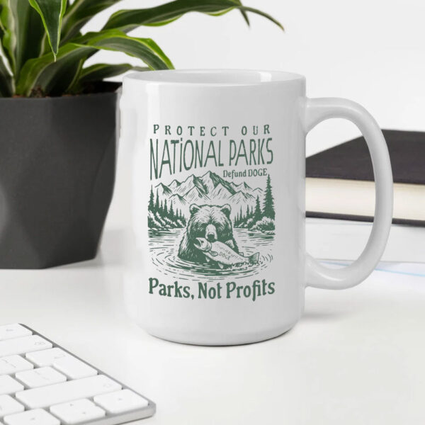 Support National Parks Mug, Subtle Anti Trump Mug, Fuck Elon Musk Mug